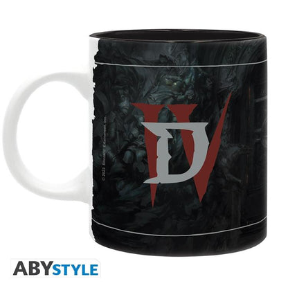 ABYSTYLE MUG: "DIABLO IV" COFFEE TEA CERAMIC MUG WITH HANDLE 320ML