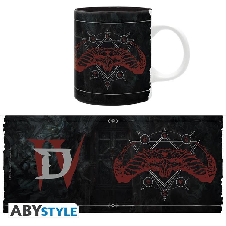 ABYSTYLE MUG: "DIABLO IV" COFFEE TEA CERAMIC MUG WITH HANDLE 320ML