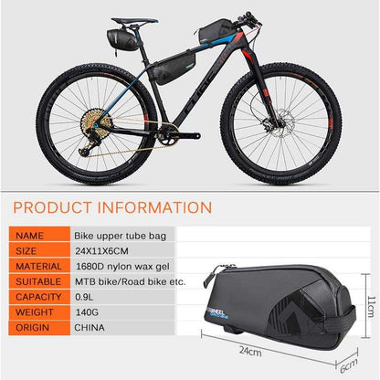 Zaino Porta Oggetti Bici Impermeabile per Portaoggetti Capiente