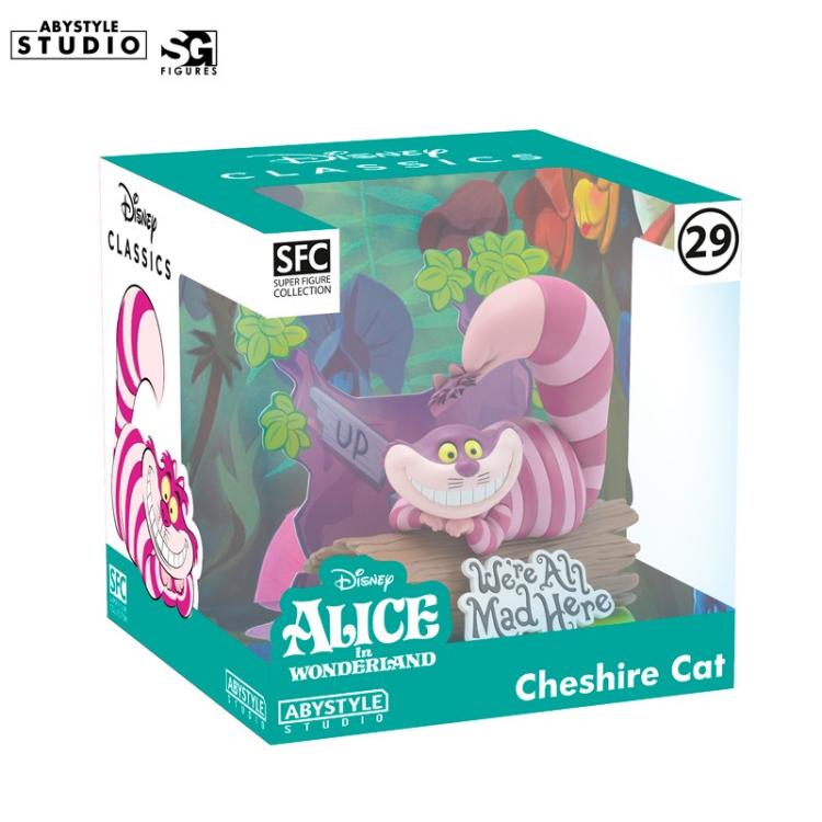 Abystyle - Sfc: Disney Alice In The Wonderland 29 "Chesire Cat" Figure Stregatto