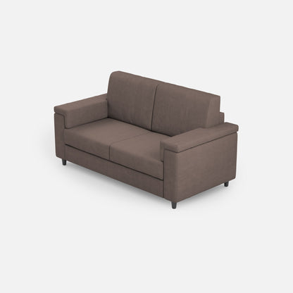 Divano Marrak 2 posti medio (due sedute da 70cm) misure esterne L.168cm