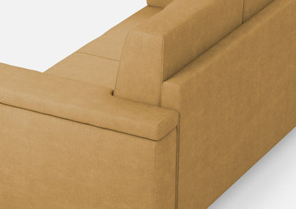 Divano Marrak 2 posti medio (due sedute da 70cm) misure esterne L.168cm