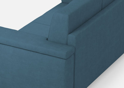 Divano Marrak 2 posti medio (due sedute da 70cm) misure esterne L.168cm