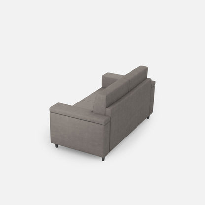 Divano Marrak 2 posti medio (due sedute da 70cm) misure esterne L.168cm