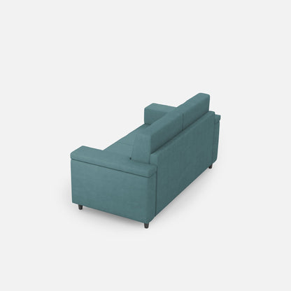 Divano Marrak 2 posti medio (due sedute da 70cm) misure esterne L.168cm