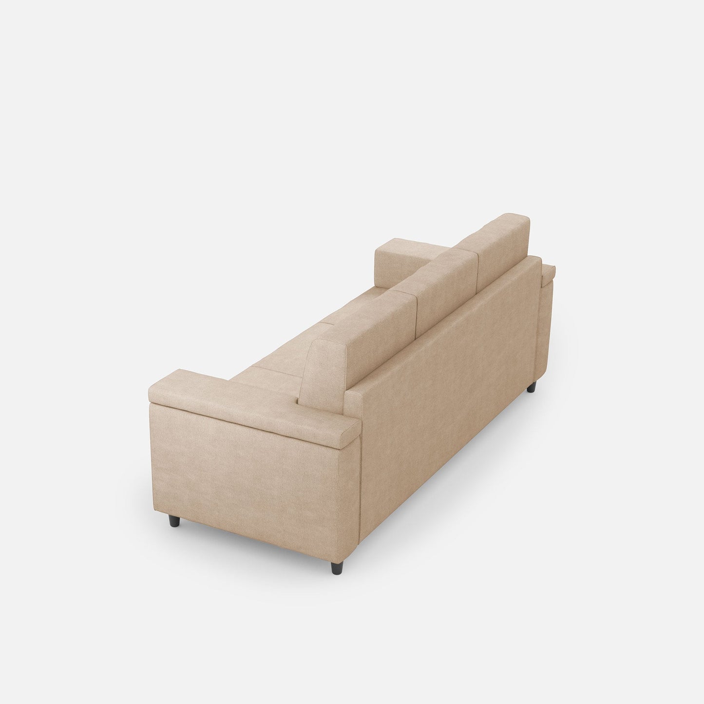 Divano Marrak 3 posti (tre sedute da 60cm) misure esterne L.208cm