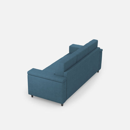 Divano Marrak 3 posti (tre sedute da 60cm) misure esterne L.208cm