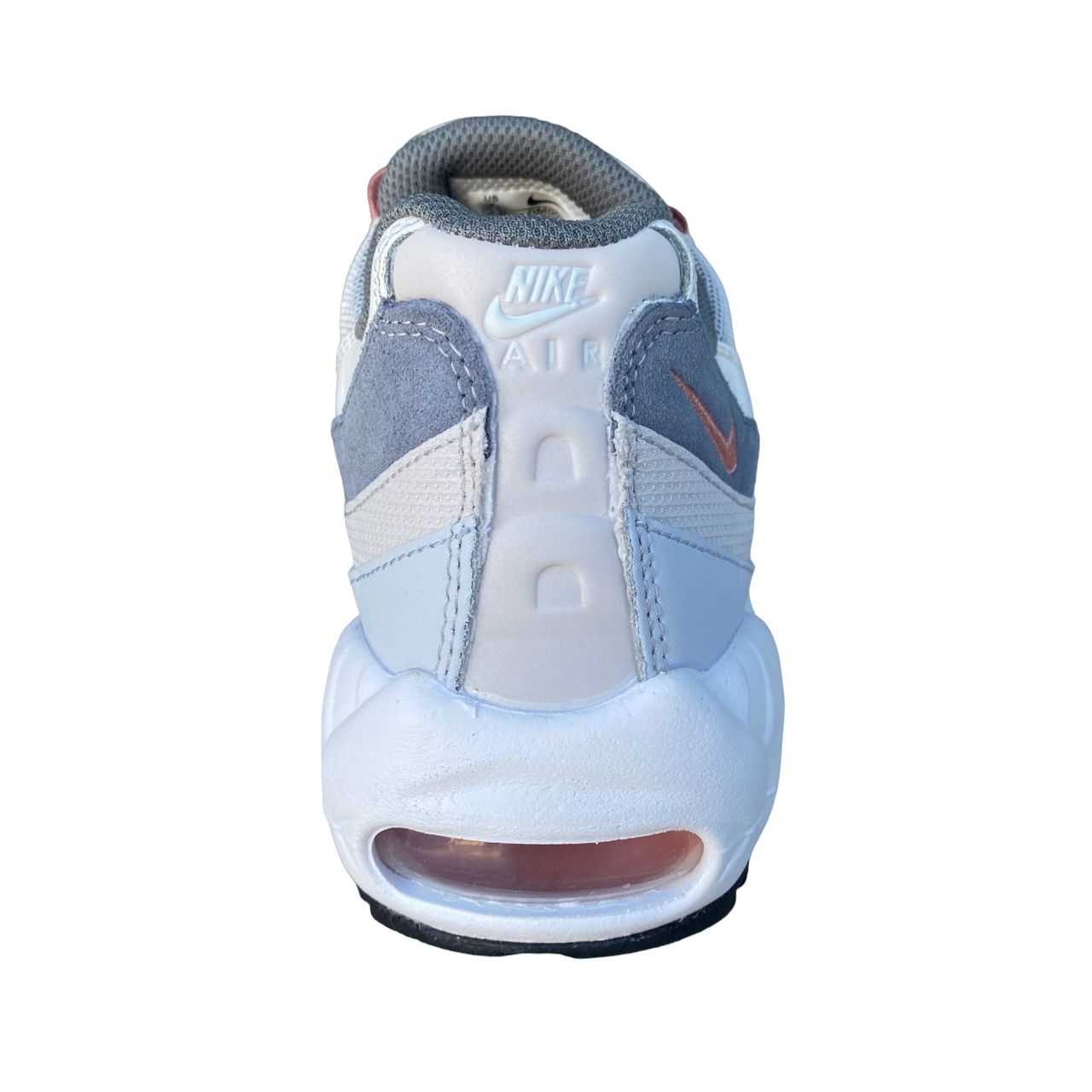 Nike Air Max 95 Lifestyle Sneakers Uomo Grigio Bianco Vino Rosè - DM0011-008