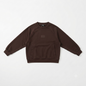 Only KOGADA 15380046 – Girls' Coffee Brown Crew Neck Sweatshirt 7-16 Years