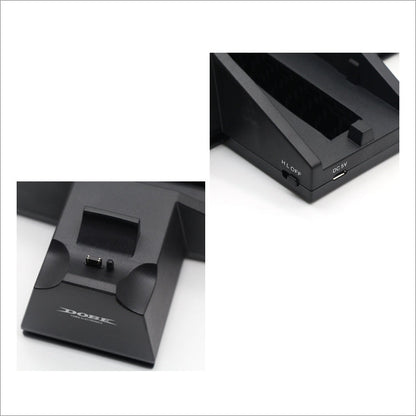 Supporto Verticale Per Ps4 Slim/Pro + Base Ricarica Joypad Controller Stand Dock
