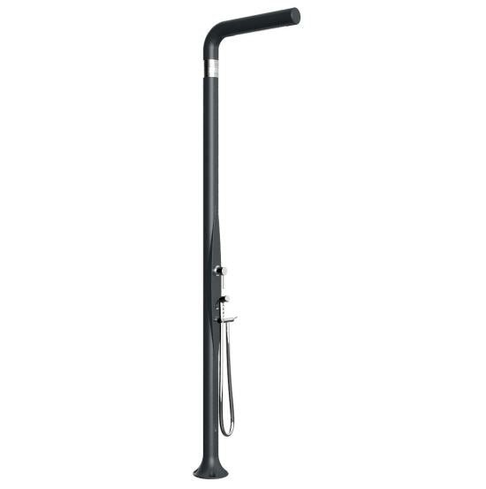 Doccia giardino classica Arkema antracite con doccetta