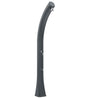 Arkema black solar garden shower with foot washer