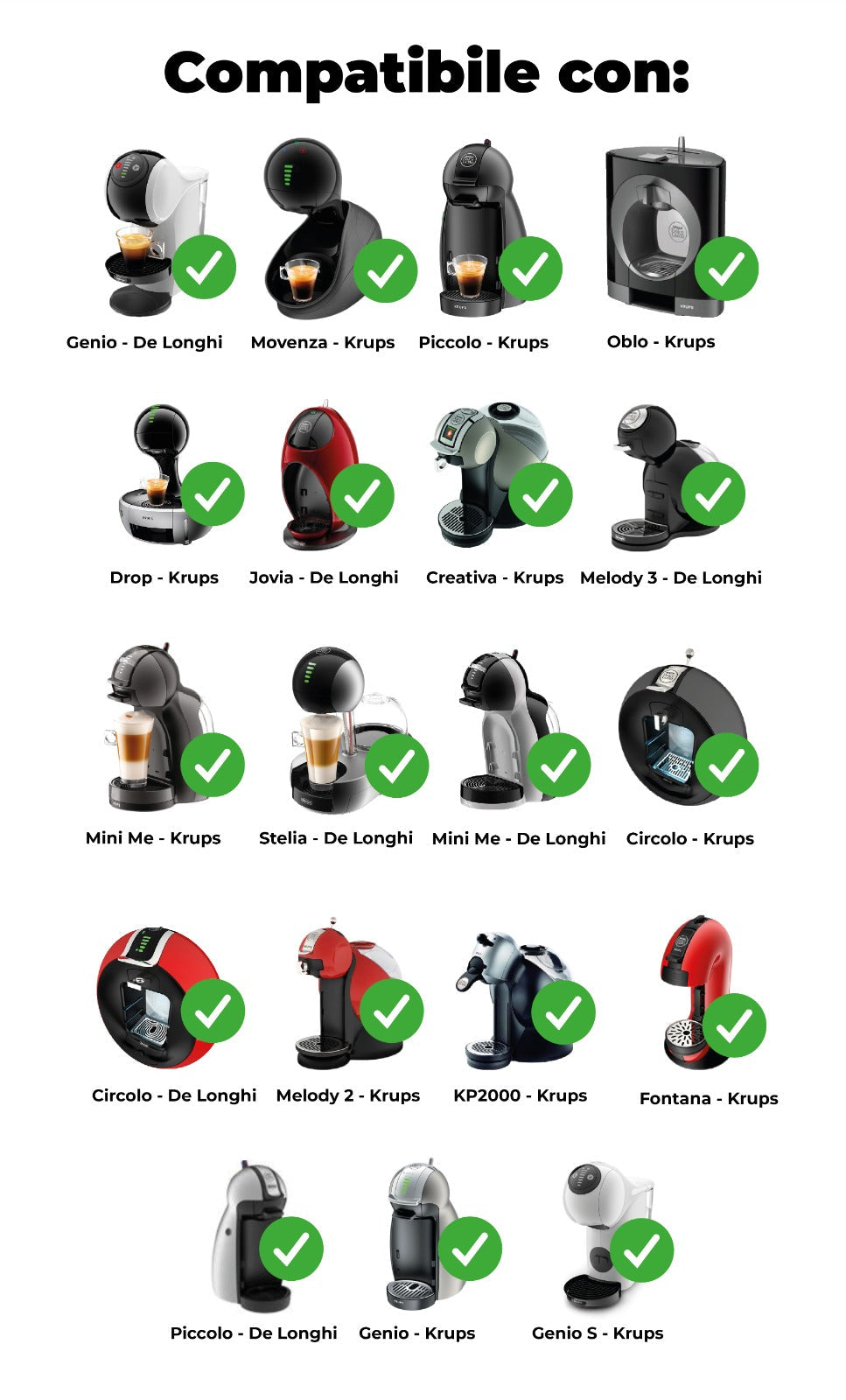 50 Capsule Comp. DOLCE GUSTO® Miscela PROCIDA