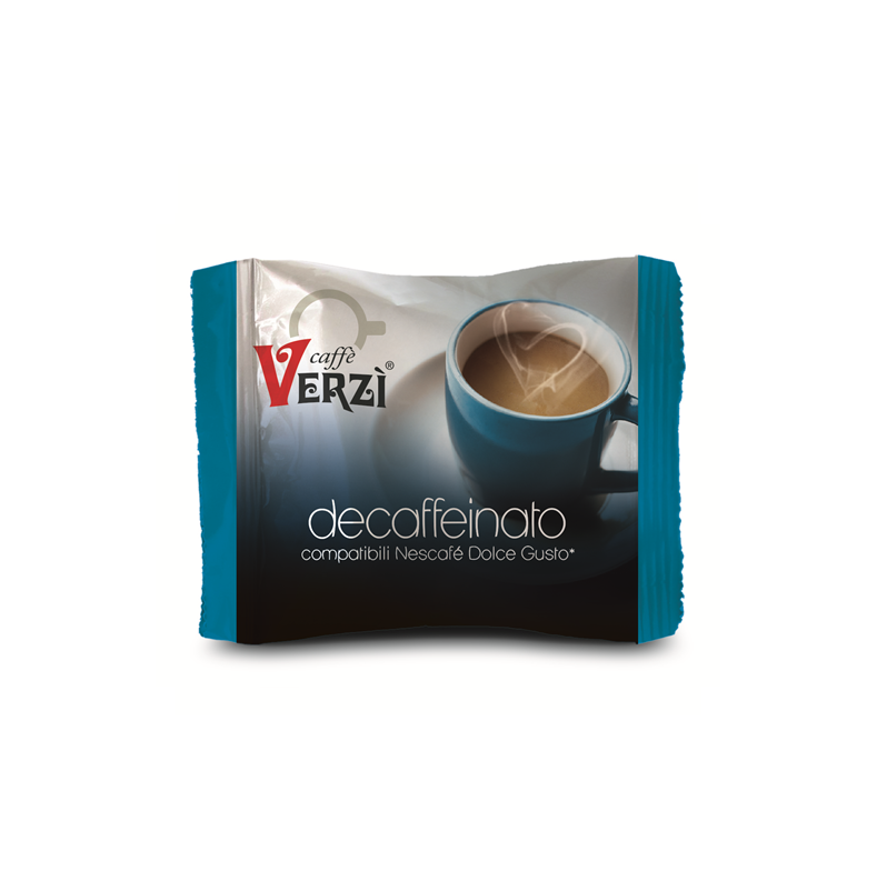 50 Capsule Compatibili Dolce Gusto Verzi Aroma Decaffeinato