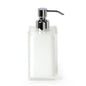 GEDY Rainbow Collection freestanding soap dispenser in white resin