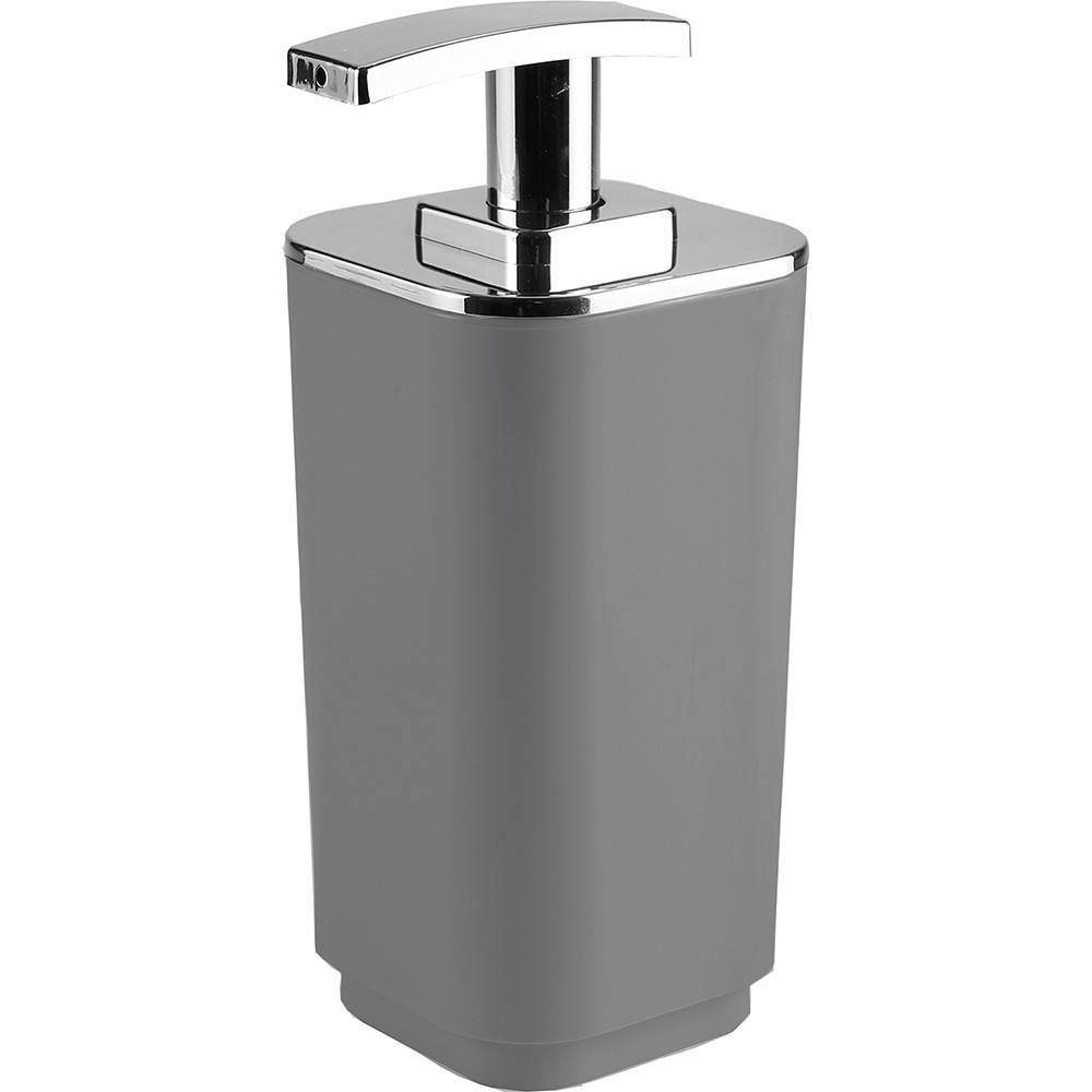 Dosasapone d' appoggio GEDY linea Seventy in resina colore Grigio