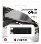 Kingston DataTraveler 70 64GB USB-C 3.2 Flash Drive DT70/64GB Type-C Black