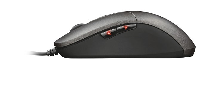 Trust Gaming Maus GXT180 Kusan Gaming Schwarz für Spiele 5000 dpi 6 empfindliche Tasten