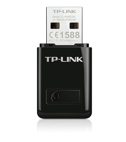Tp-Link Adattatore Usb Wireless 300Mbps Mini Scheda Rete Tl-Wn823N Internet Wifi