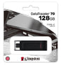Kingston Pendrive 128GB DataTraveler USB-C 3.2 DT70/128GB Flash Drive Type C Black