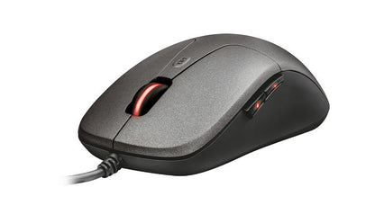 Trust Gaming Maus GXT180 Kusan Gaming Schwarz für Spiele 5000 dpi 6 empfindliche Tasten