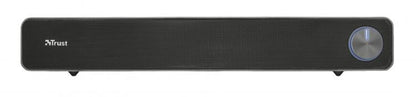 Trust Soundbar für PC Arys USB 12W Schwarz Lautsprecher Monitor Gaming Aux