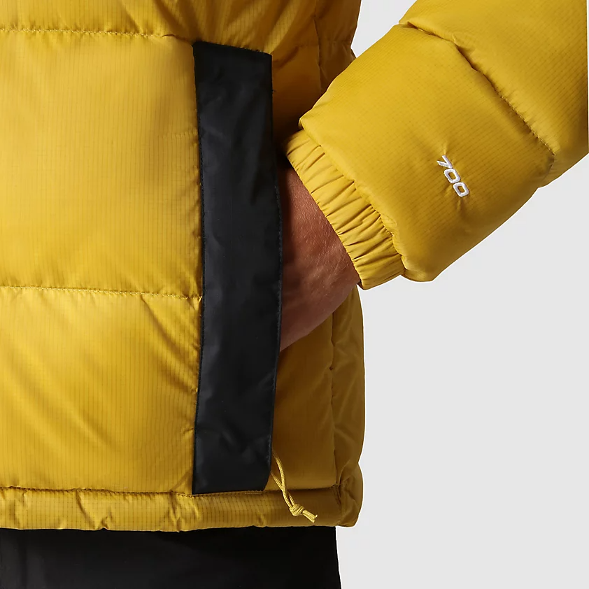 The North Face Piumino Diablo NF0A4M9J81U Mineral Gold – Piumino uomo, caldo, outdoor, antivento, nero-oro