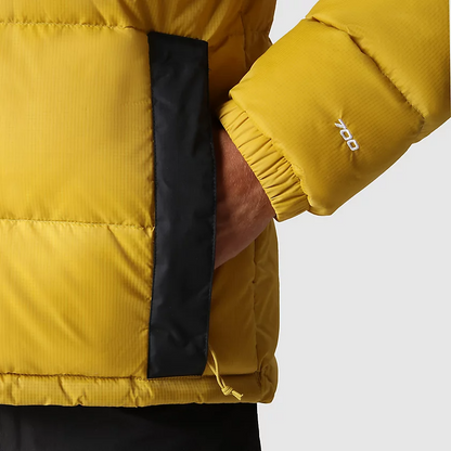 The North Face Piumino Diablo NF0A4M9J81U Mineral Gold – Piumino uomo, caldo, outdoor, antivento, nero-oro