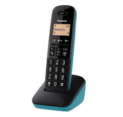 Panasonic Cordless Phone Illuminated Display Handset Kx-Tgb610Jtb Black Blue