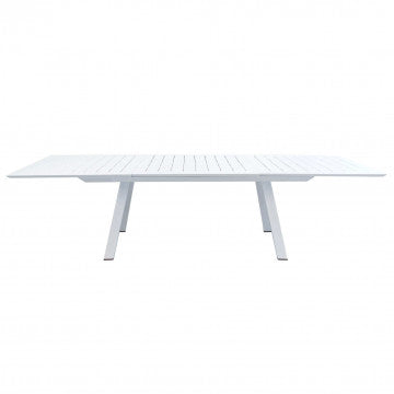 Tavolo rettangolare Zante allungabile 200/300 x 110 in alluminio