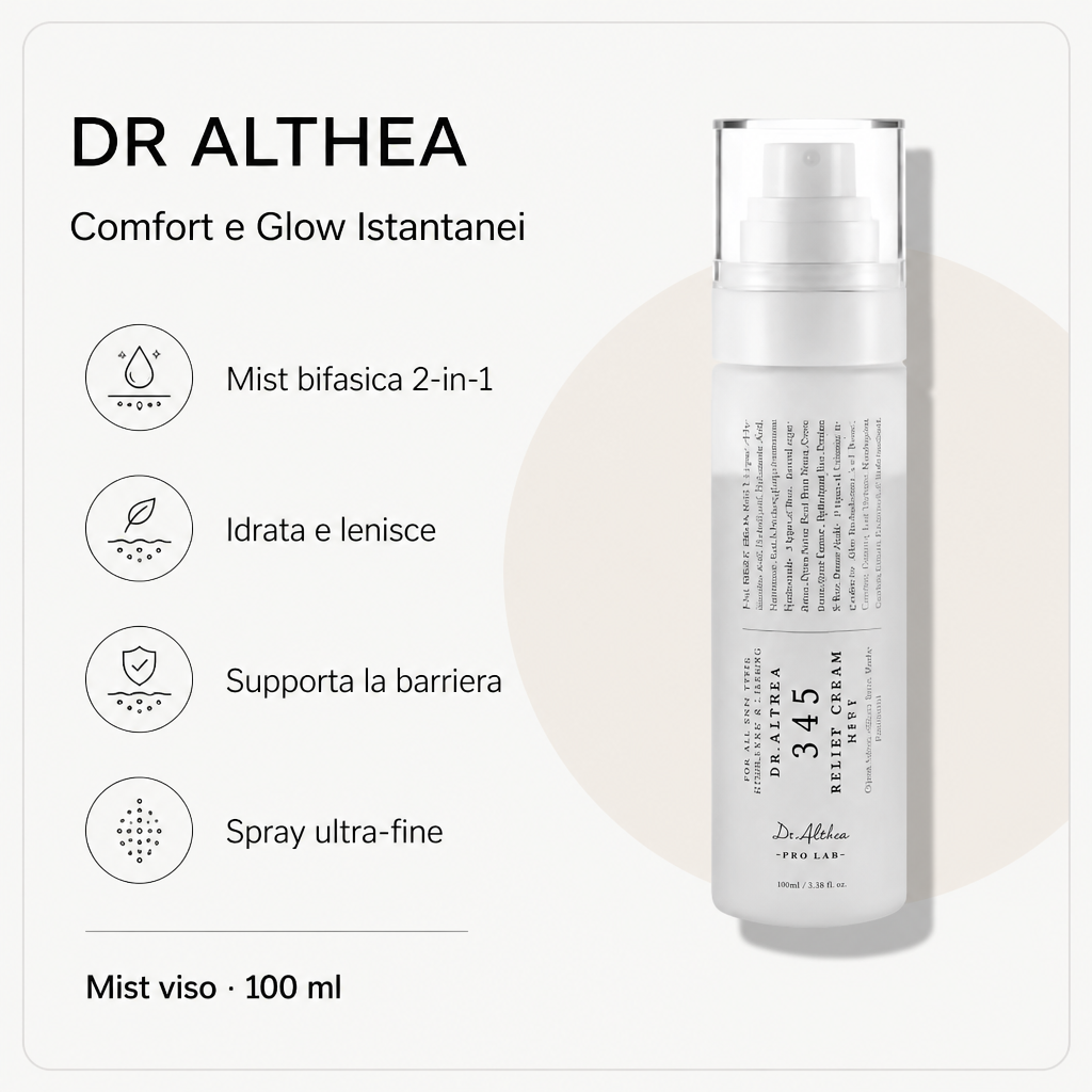 Dr Althea 345 Relief Cream Mist – Mist Viso Lenitiva 100ml