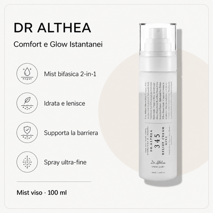 Dr Althea 345 Relief Cream Mist – Mist Viso Lenitiva 100ml