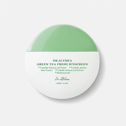 Dr.Althea Green Tea Fresh Sunscreen SPF50+ – Solare Viso 45ml