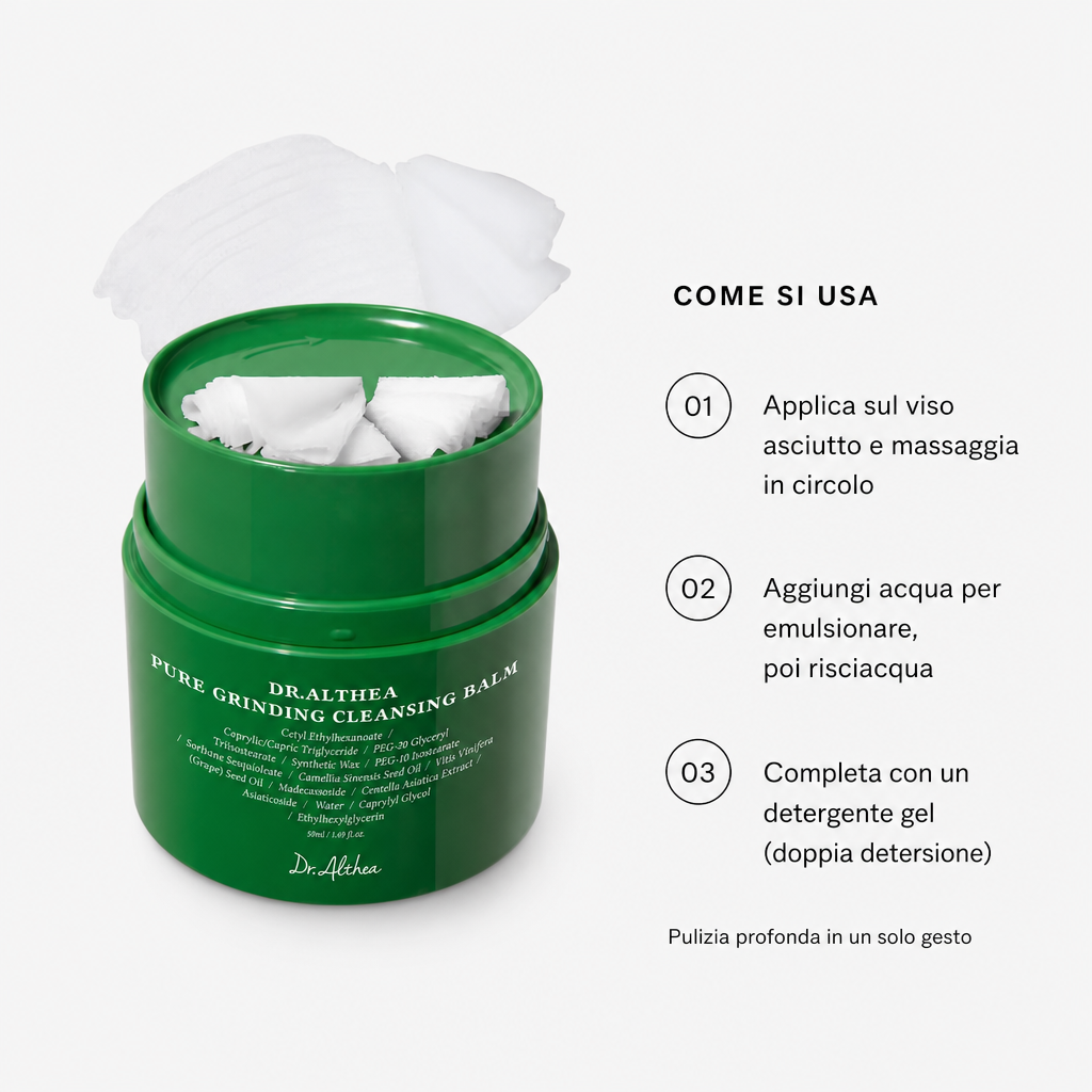 Dr Althea Pure Grinding Cleansing Balm – Balsamo Struccante 50ml