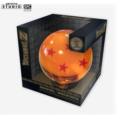 ABYSTYLE DRAGON BALL KRISTALLKUGEL 4 STERNE 75mm + DRAGONBALL-SOCKEL