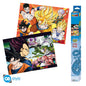 Abystyle (DRAGON BALL Z) Set of 2 Chibi Posters: "Saiyans" (52x38) Gb Eye