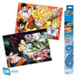 ABYSTYLE (DRAGON BALL Z) SET OF 2 CHIBI POSTERS: "SAIYAN" (52X38) ANIME "GB EYE"