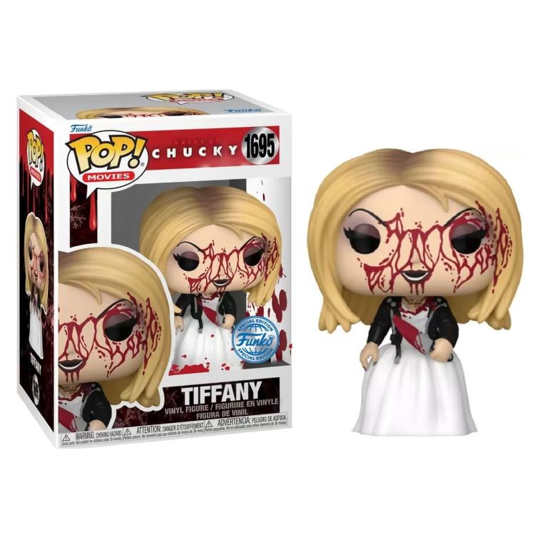 Funko Pop! Movies Horror Chucky's Braut (1673) - Tiffany blutig Special Ed 9cm