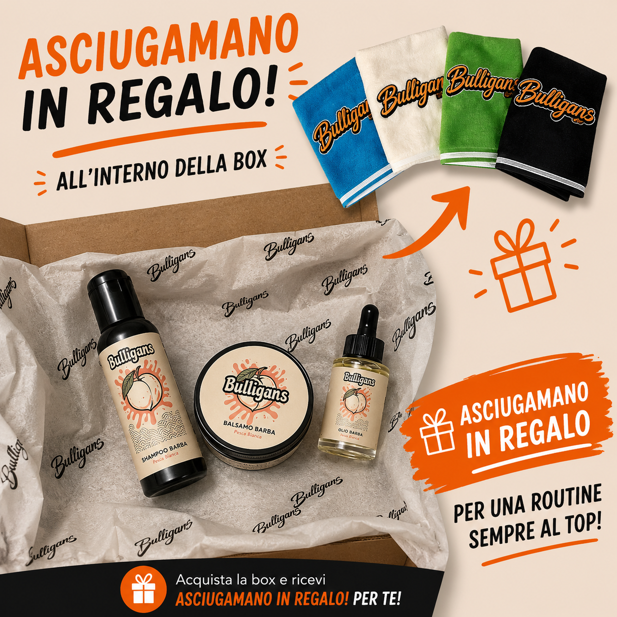 BOX ROUTINE - profumazione Pesca Bianca