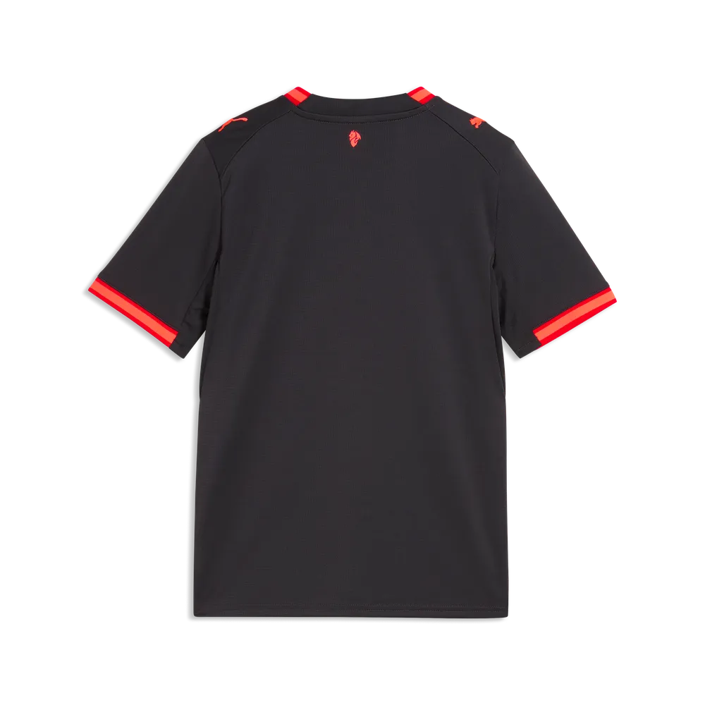 Puma Terza Maglia Milan ACM Third Jersey Replica 784140-03 Junior Rosso-Nero - Maglia Calcio