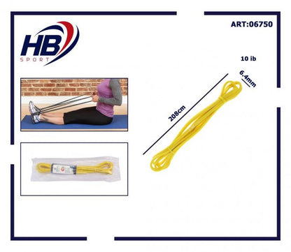 BANDA ELASTICA FASCE FORZA BANDE ELASTICHE RESISTENZA ALLENAMENTO FITNESS | 10KG