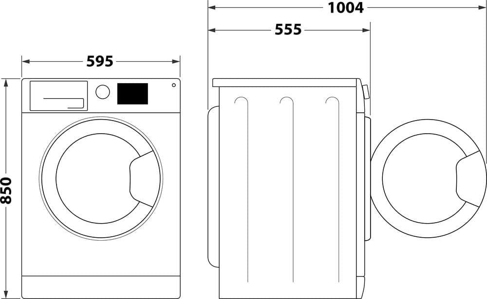 Lavasciuga 9/6kg Inverter Vapore 1400 Giri