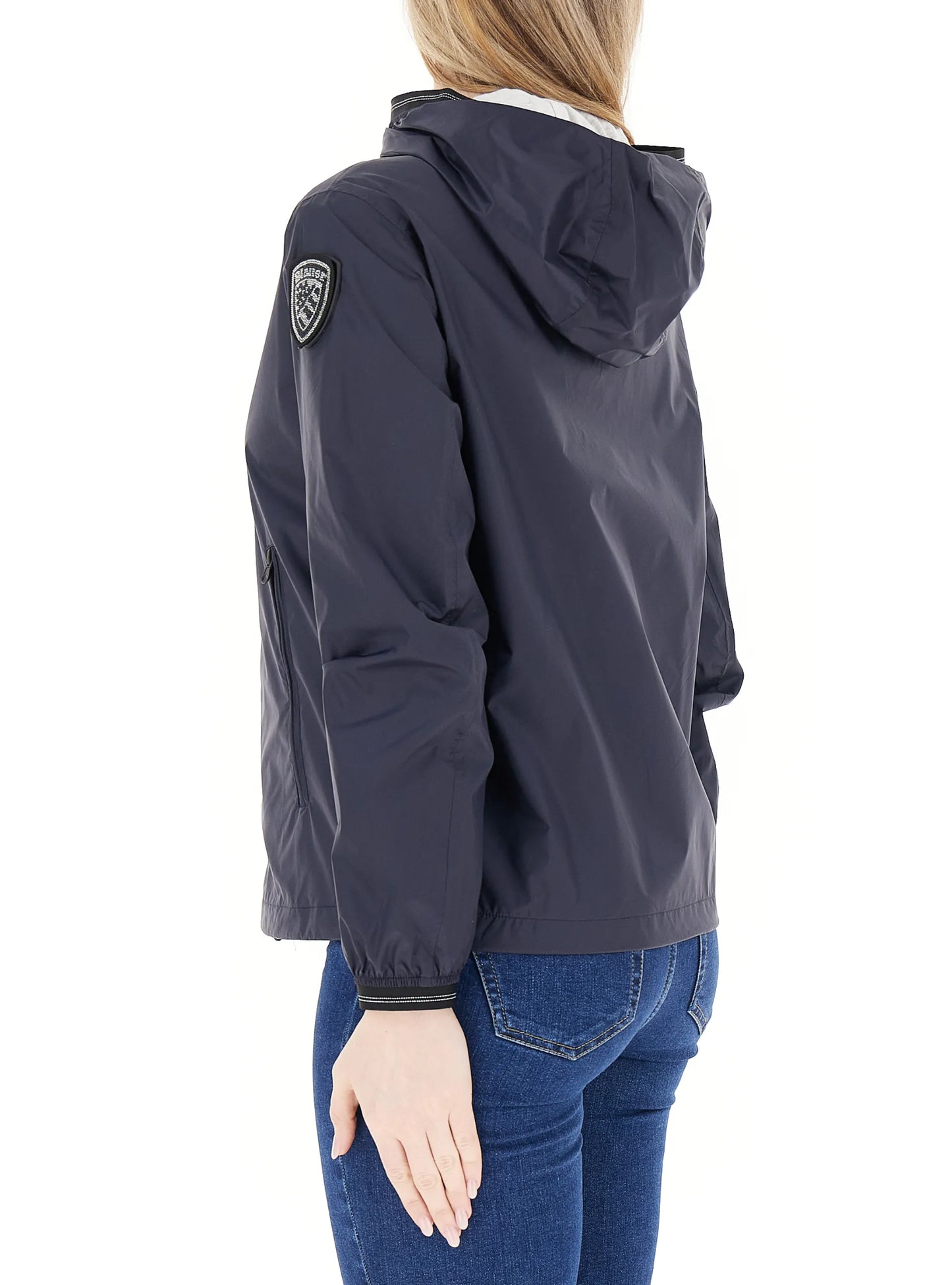 Blauer Donna giubbino con cappuccio 26SBLDC10099 007462 888 Blu