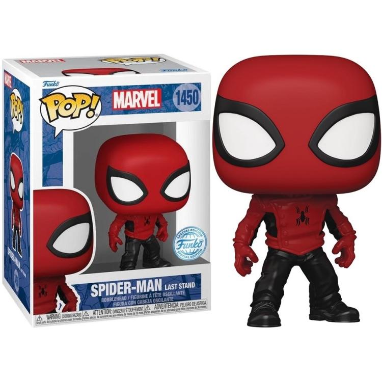 Funko Pop! Marvel (1450) Spider-Man Last Stand - Special Edition Figur 9cm