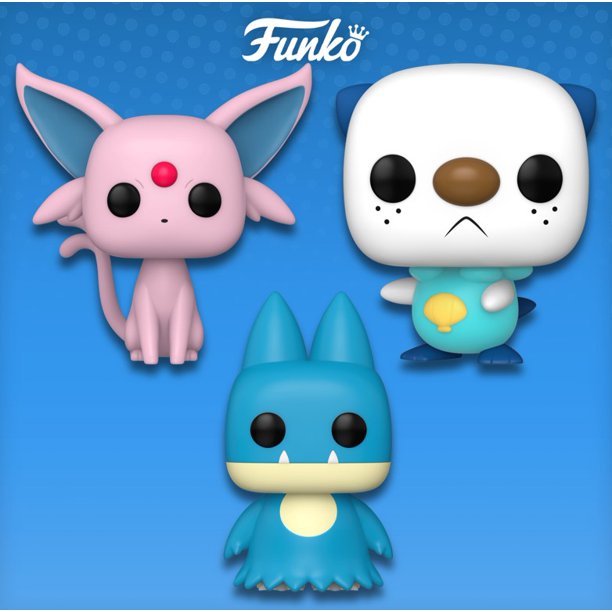 Funko Pop ! Games Pokemon (886) - Oshawott Vinyl Figure 9Cm Dewott Evo Acqua