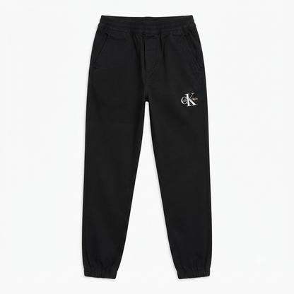 Calvin Klein pantalone sportivo junior Jogger Essential Woven LVCKTJC14B BEH nero
