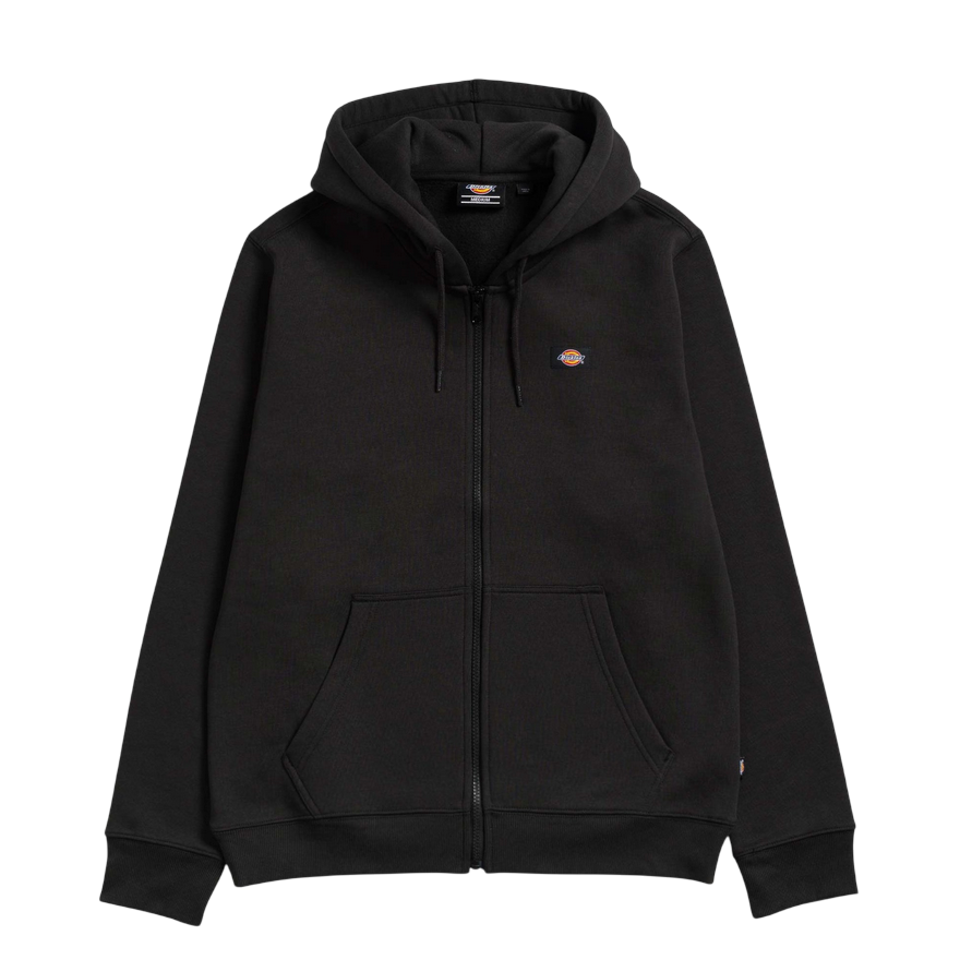 Dickies Felpa con cappuccio e cerniera intera da uomo Oakport DK0A4XD3BLK nero