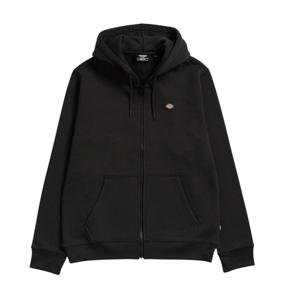 Dickies Felpa con cappuccio e cerniera intera da uomo Oakport DK0A4XD3BLK nero