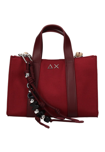 Mini Bag SUN68 Everyday in Tessuto – Borsa a Mano Quotidiana con Charm