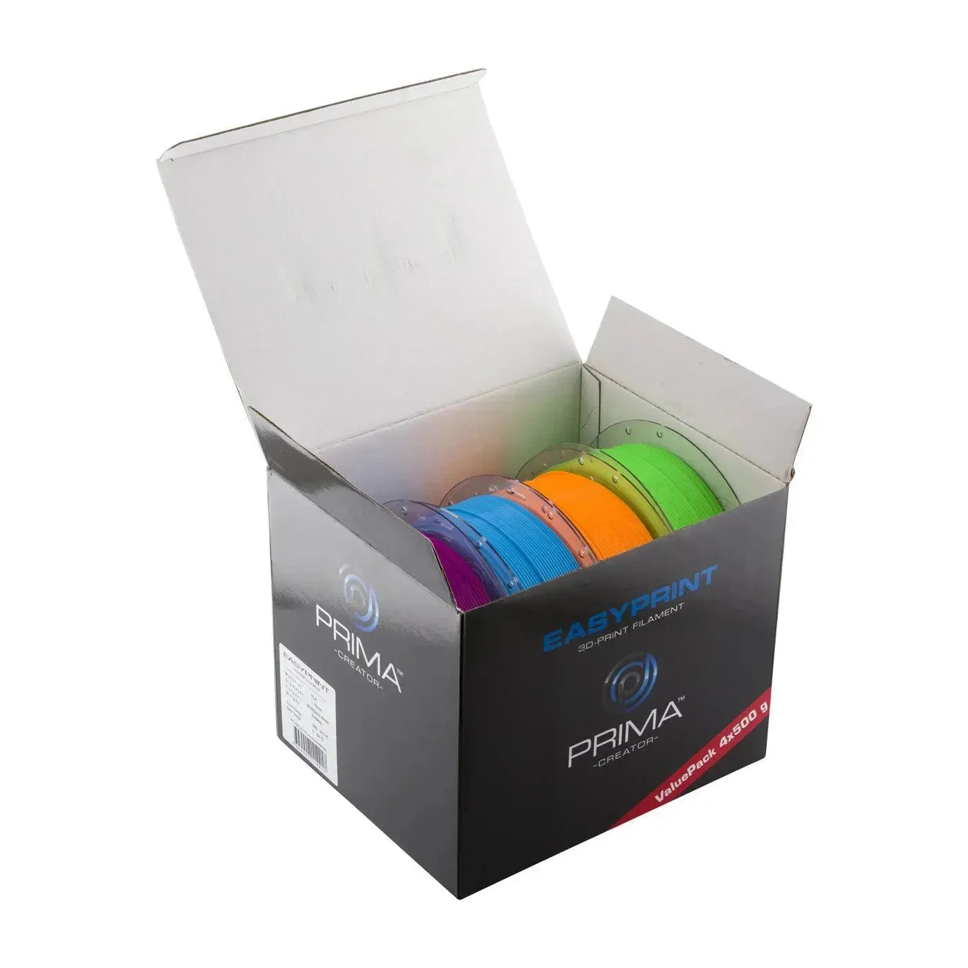 EASYPRINT PLA VALUE PACK STANDARD & NEON - 1.75MM - 4X 500 G (TOTAL 2 KG)
